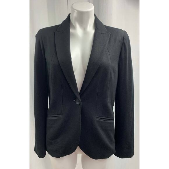 50% OFF Chico's Blazer Button Close Tailored Look Deep V Neck - Picture 1 of 8